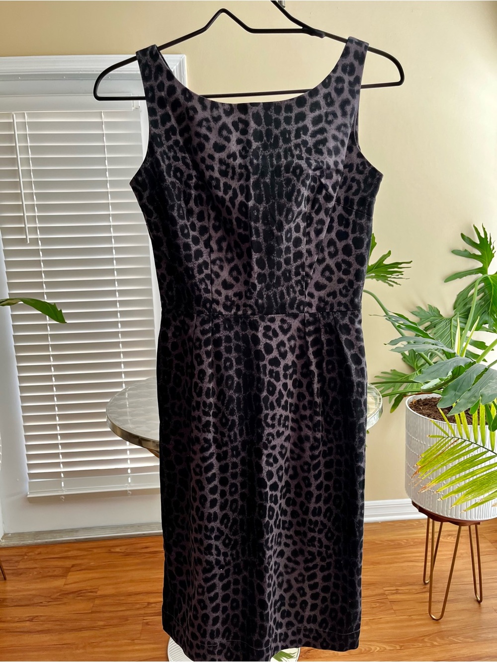 EUC- Trashy Diva Audrey Smoke Leopard Dress